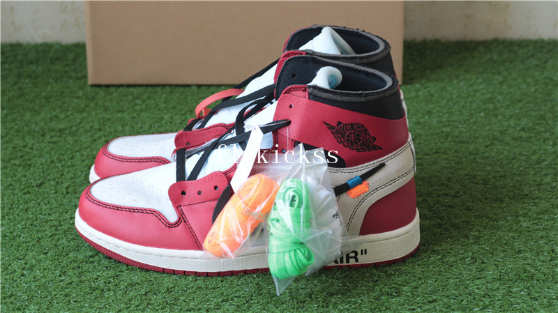 Final Correct Version Off White x Air Jordan 1